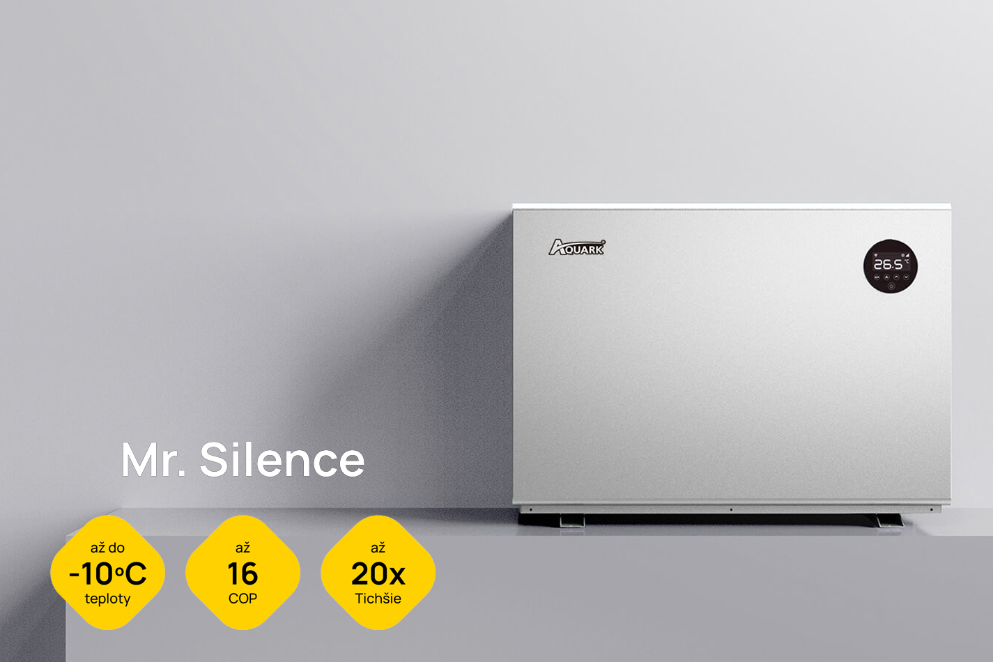 tepelné čerpadlo aquark mr.silence