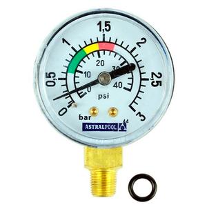 ASTRALPOOL manometer k filtrom 1/8" , bočný