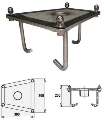 Flexinox kotva pre vodný chrlič BALI 2" , AISI 316