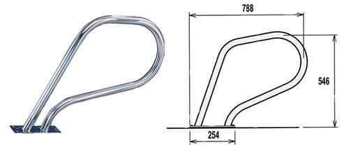 Flexinox rebríkové madlo FX-03 AISI 316