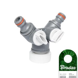 WhiteLine Y - rozdeľovač s ventilmi na adaptéry Standard a vnútorným závitom 3/4"