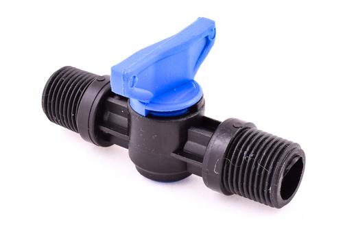 Plastica Alfa nástrčný cylindrový ventil 1/2 " MM, PN6