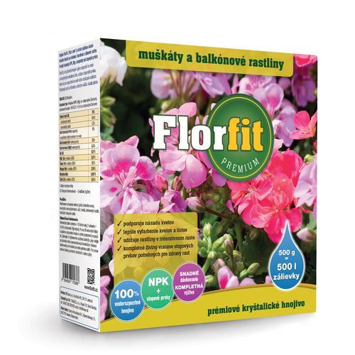 Florfit Premium hnojivo pre balkónové rastliny 0,5 kg