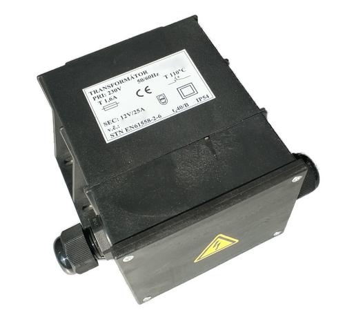 Bezpečnostný transformátor zaliaty TR9600 / 300 , 230 / 12 V , 300 W