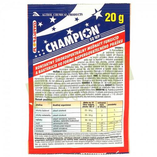 Champion 50 WG 10 x 20 g