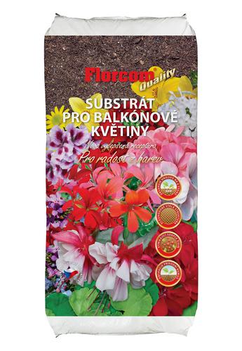 Florcom substrát pre balkónové kvety Quality 20 l