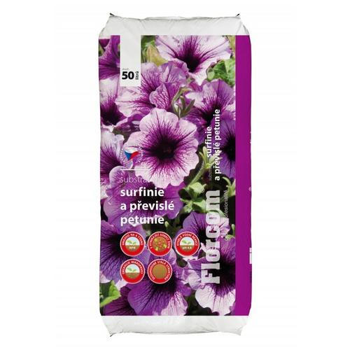 Florcom substrát pre surfínie 50 l
