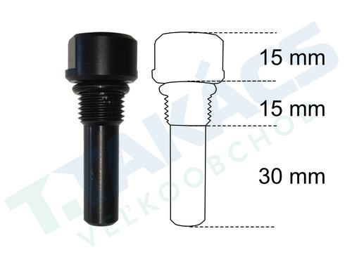 ASEKO držiak na teplomer - jímka , 1/4"