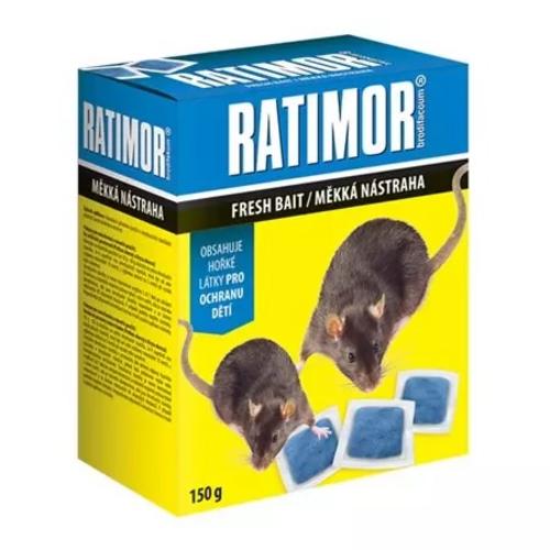 Ratimor brodifacoum mäkká nástraha 150 g