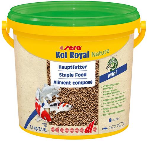 Sera krmivo pre ryby Koi Royal Nature Mini 3800 ml