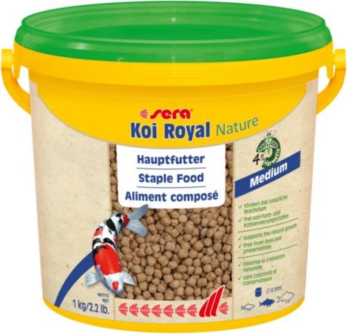 Sera krmivo pre ryby Koi Royal Nature Medium 3800 ml