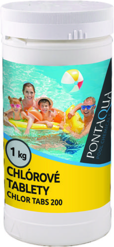 Pontaqua Chlórové tablety 200 g , 1 kg