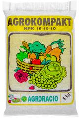 Agrokompakt hnojivo NPK 15-10-10, 5 kg