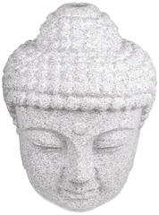 Kamenná busta Buddha - fontána , výška 40 cm