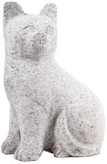 Kamenná soška Sediaca mačka, 45 cm