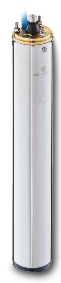 Motor APD 3" 0,55kW 230V/50Hz / 5,1A/20uF