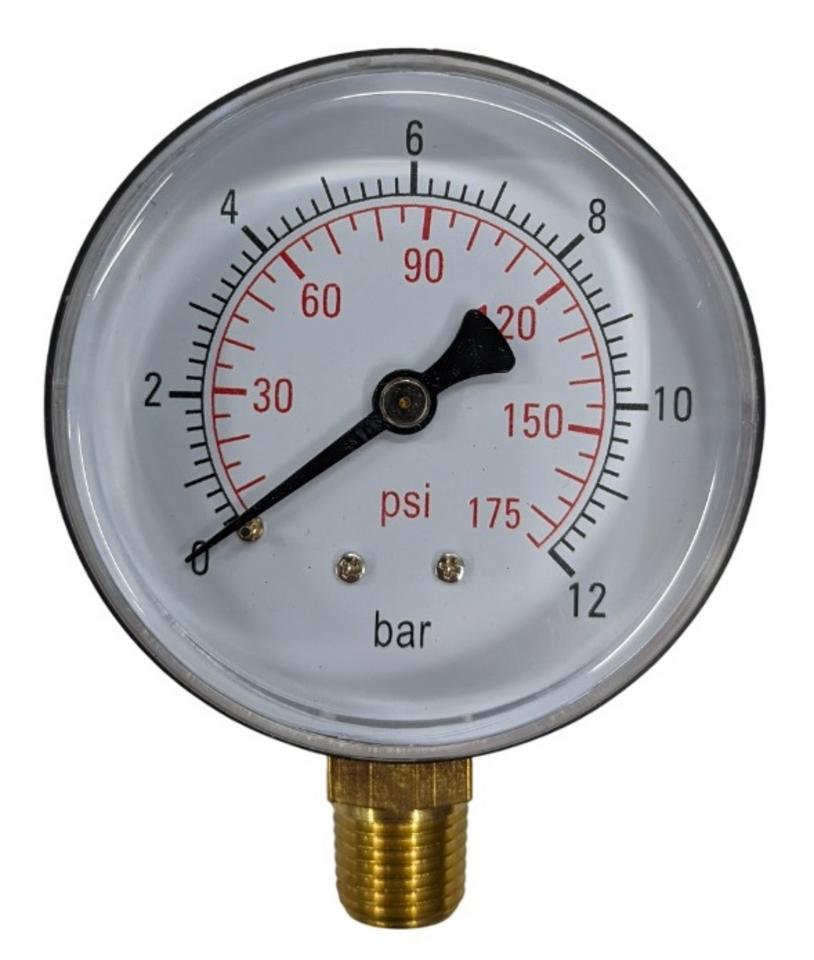 Manometer 0-12 Bar Bočný vývod
