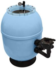 Filtračná nádoba HAGEN bočná 620 , 15 m3/h + 6-cestny ventil 1 1/2"