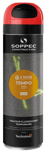 Soppec značkovací sprej TEMPO TP červený (500 ml)