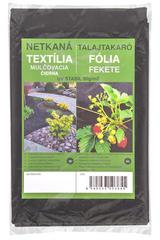 Netkaná textília mulčovacia čierna, 1,6 x 5 m, UV stabilná, 50 g/m2